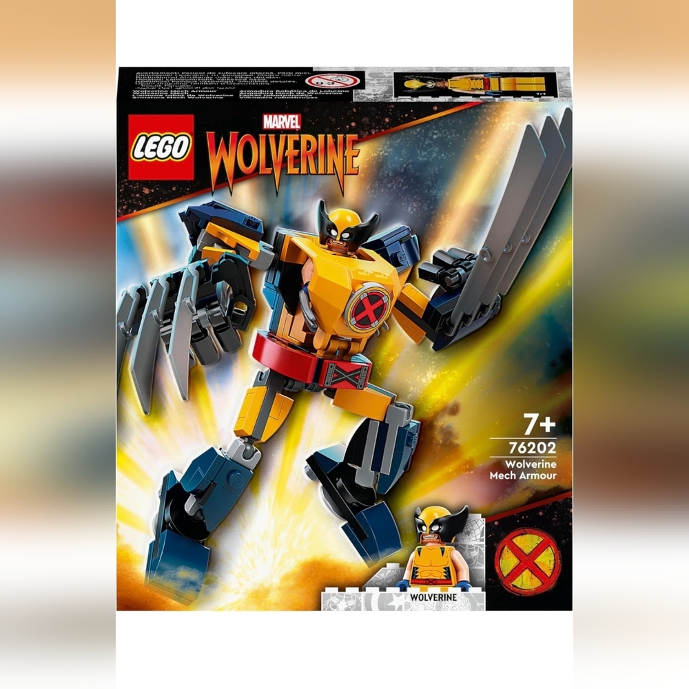 LEGO Wolverine Mech Armor Set - 76202, 141pcs